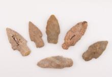 A Group of six Adena Points.