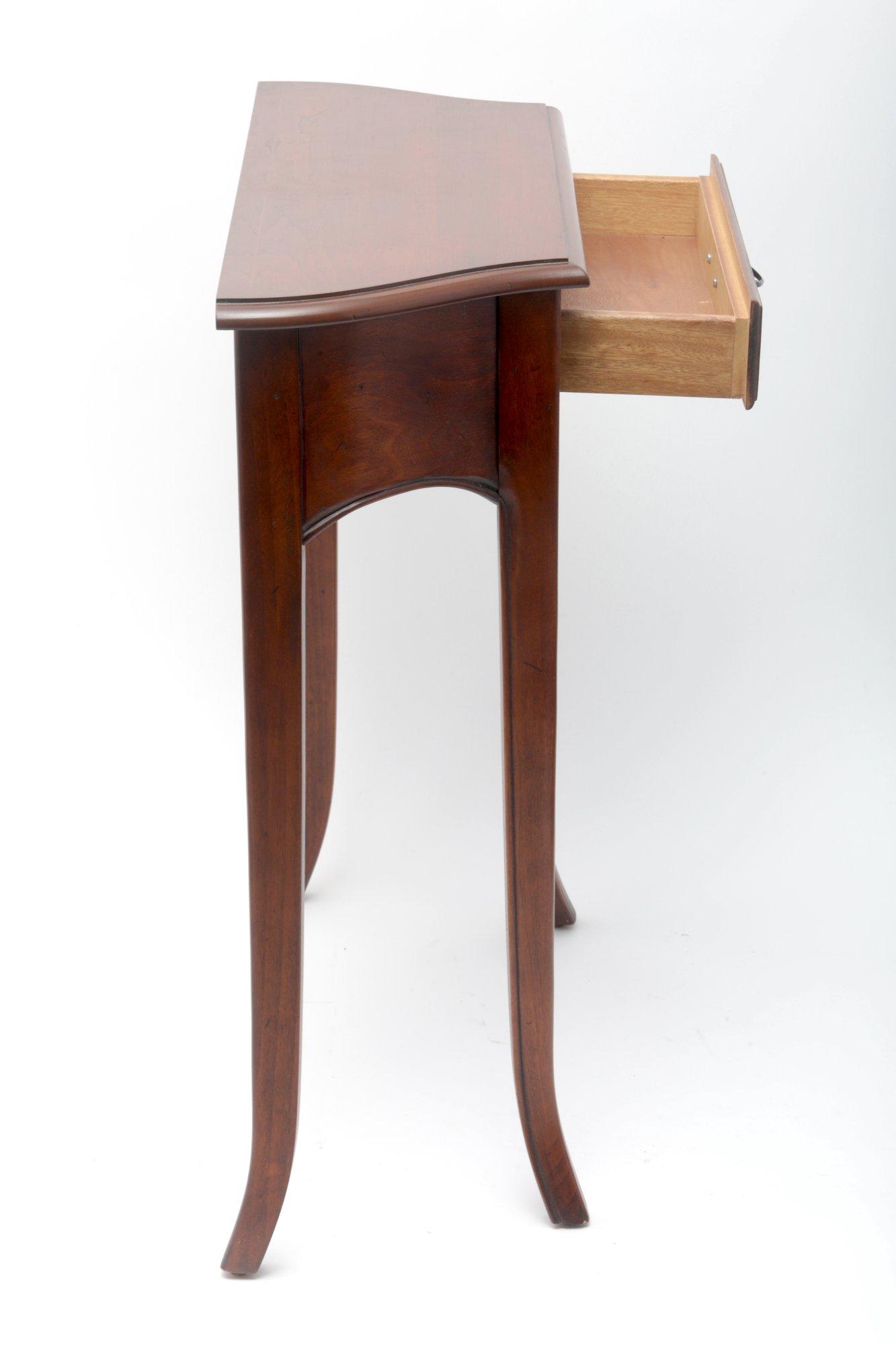 Pair Of Small Wooden End Tables