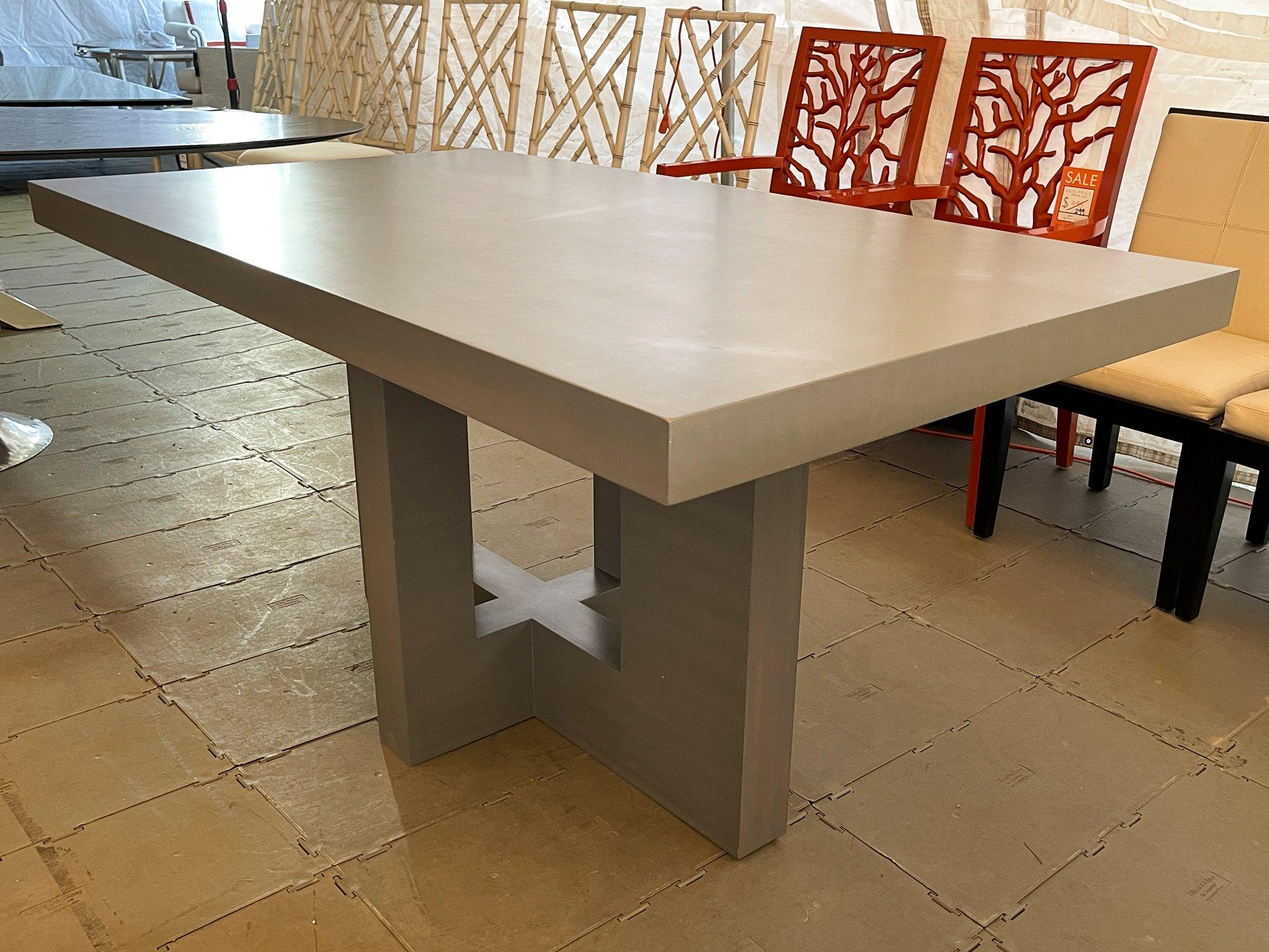 House Of Clement Custom Gray Dining Table