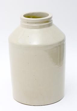 Clay Pottery Milk Bottle