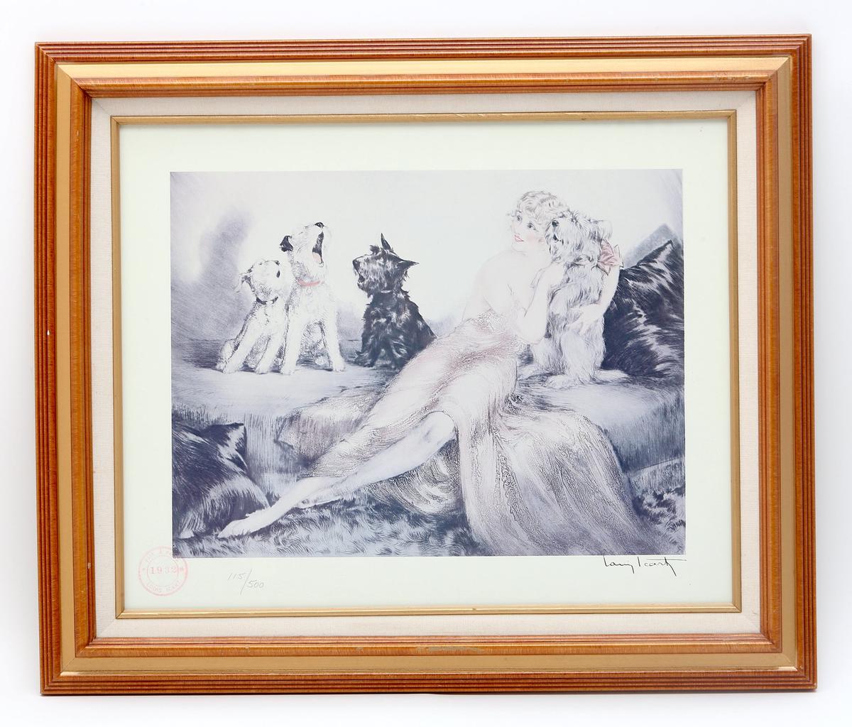 Louis ICart Perfect Harmony Lithograph