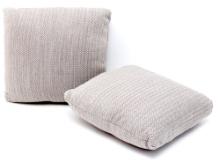 Belgian Gray Linen Custom Throw Pillows