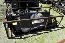 New heavy duty skid steer flail mower attachment, model #SSEFGC175