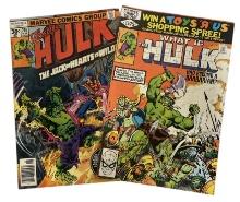 Vintage Marvel Comics - The Incredible Hulk No.214 and No.23