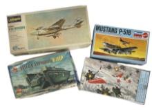Vintage Aircraft Models and Car Model
