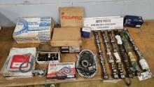 Engine parts, cam shafts, lifters, timing chains