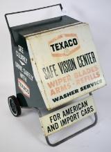 Texaco windshield wiper display