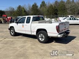 (Conway, AR) 2012 Chevrolet Colorado 4x4 Extended-Cab Pickup Truck Runs & Moves) (Jump To Start, Mis