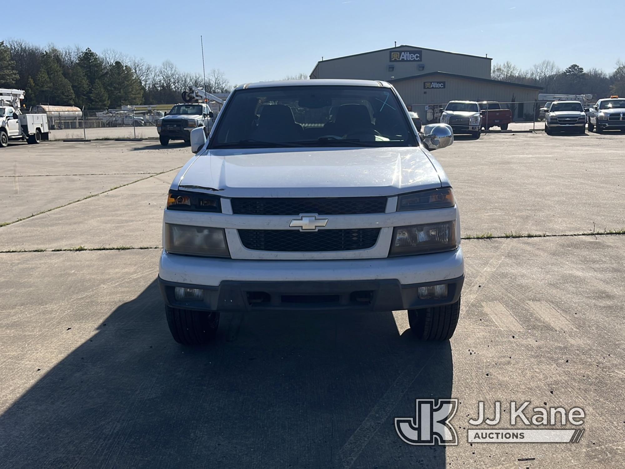 (Conway, AR) 2011 Chevrolet Colorado 4x4 Extended-Cab Pickup Truck Runs & Moves) (Starts With Jump