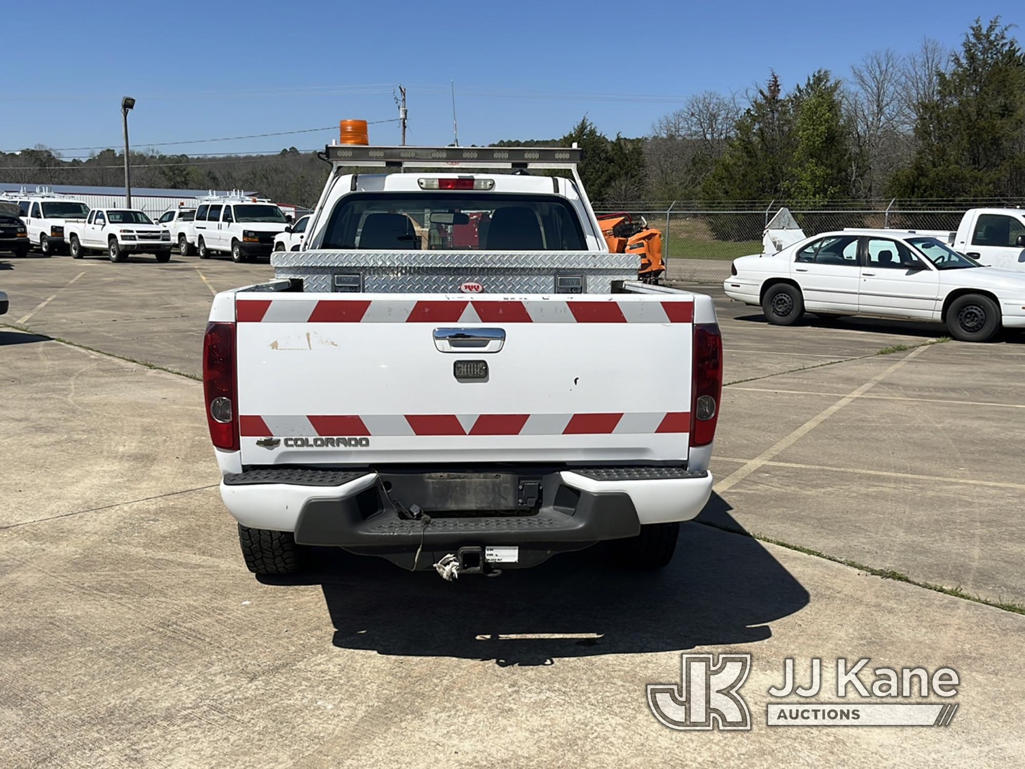 (Conway, AR) 2012 Chevrolet Colorado 4x4 Extended-Cab Pickup Truck Runs & Moves) (Abs Fault Message