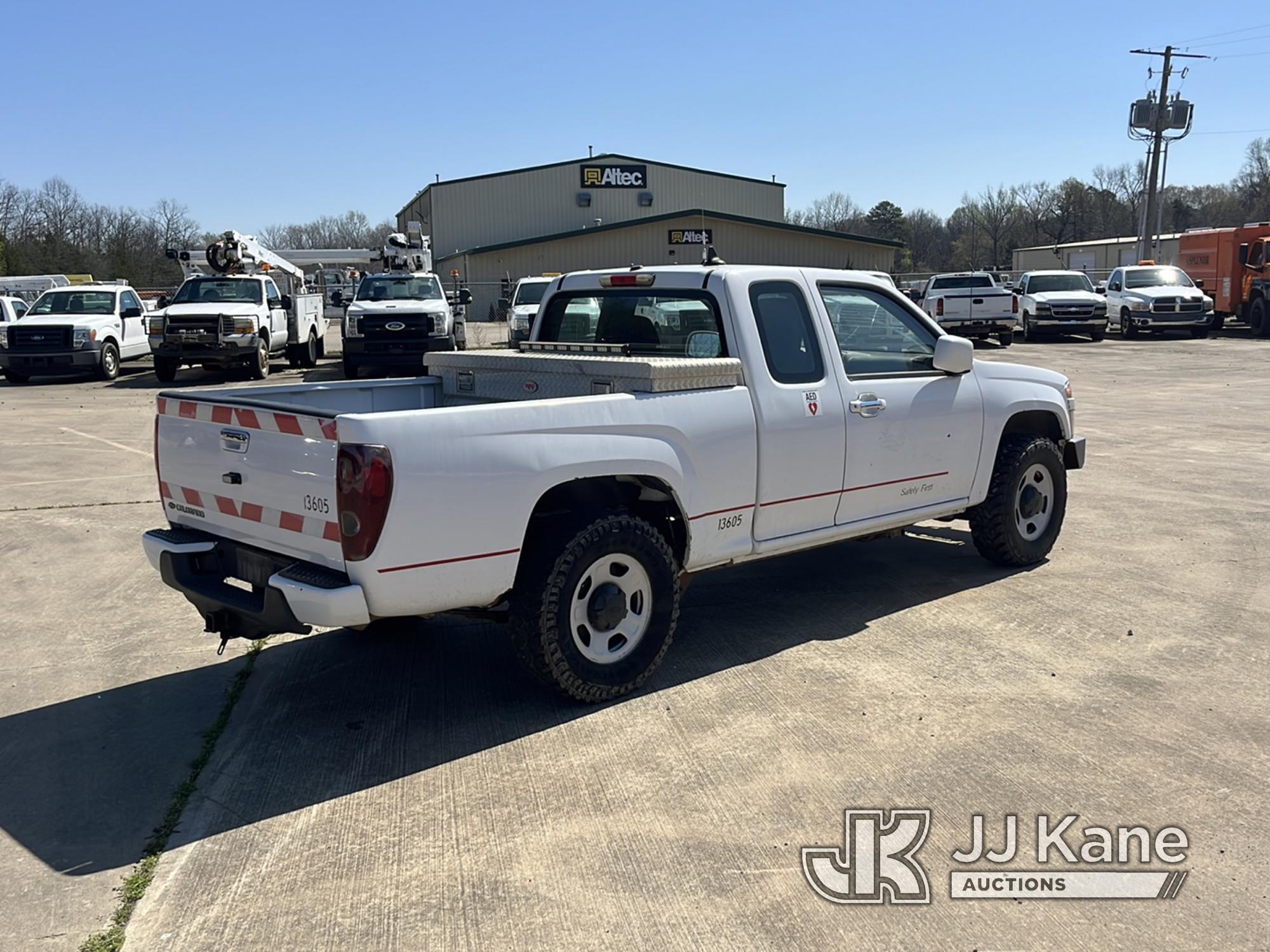 (Conway, AR) 2012 Chevrolet Colorado 4x4 Extended-Cab Pickup Truck Runs & Moves,) (Jump To Start, Ch