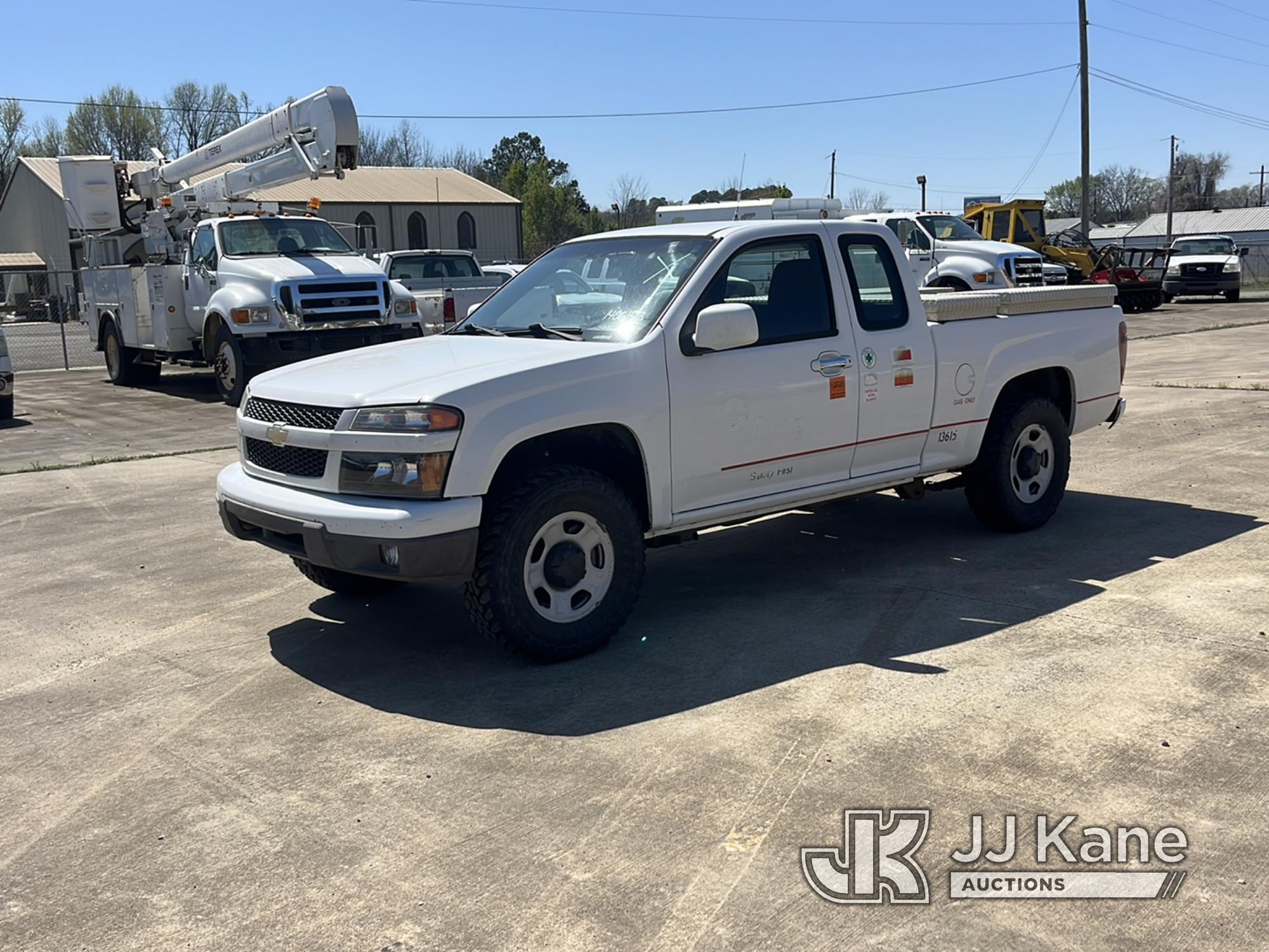 (Conway, AR) 2012 Chevrolet Colorado 4x4 Extended-Cab Pickup Truck Runs & Moves) (Jump To Start