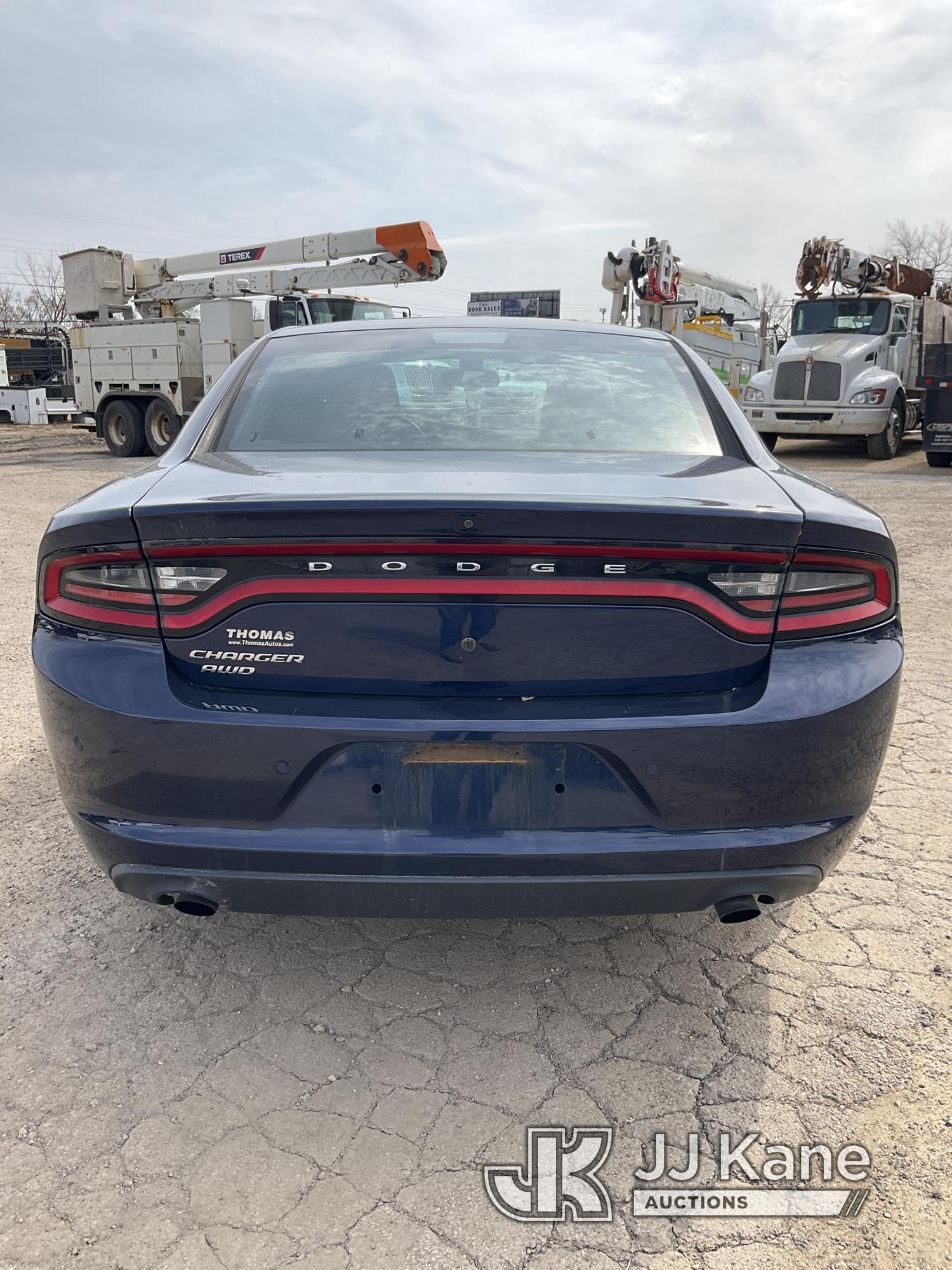(South Beloit, IL) 2017 Dodge Charger Police Package 4-Door Sedan Runs, Moves, Roof Damage