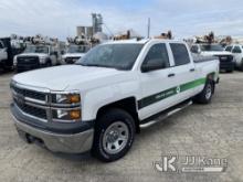 2014 Chevrolet Silverado 1500 4x4 Crew-Cab Pickup Truck Does Not Start, Service Battery Charging Sys