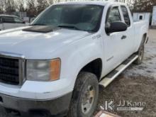 2011 GMC Sierra 2500HD Extended-Cab Pickup Truck Does Not Run, No Power To Dash
