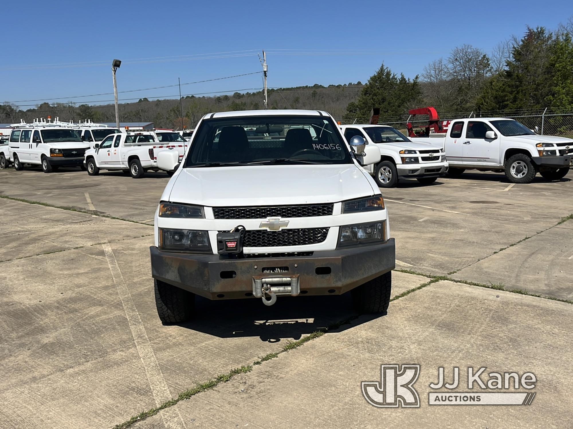 (Conway, AR) 2012 Chevrolet Colorado 4x4 Extended-Cab Pickup Truck Runs & Moves) (Jump To Start,