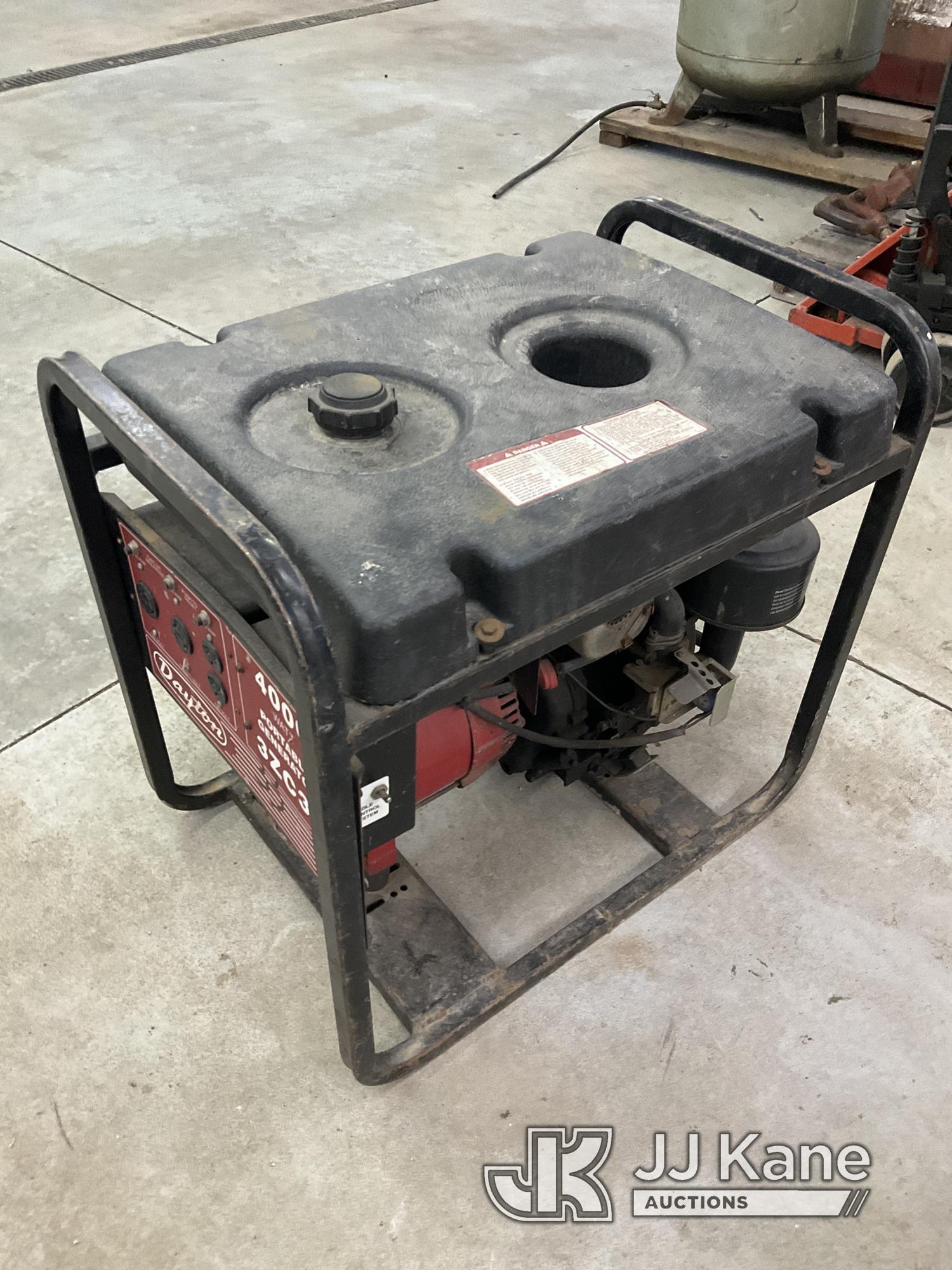 (South Beloit, IL) Dayton Portable Generator Conditions Unknown, Pull Cord Clutch Broke While Trying