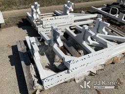 (Kansas City, MO) (4) Digger Derrick Pole Racks NOTE: This unit is being sold AS IS/WHERE IS via Tim