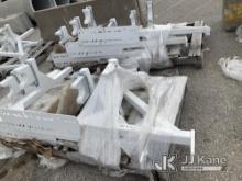 (5)Digger Derrick Pole Racks NOTE: This unit is being sold AS IS/WHERE IS via Timed Auction and is l