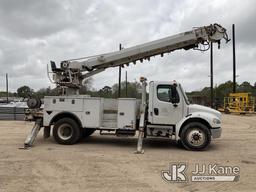 (Cypress, TX) Altec DC47-TR, Digger Derrick rear mounted on 2016 Freightliner M2 106 Utility Truck R