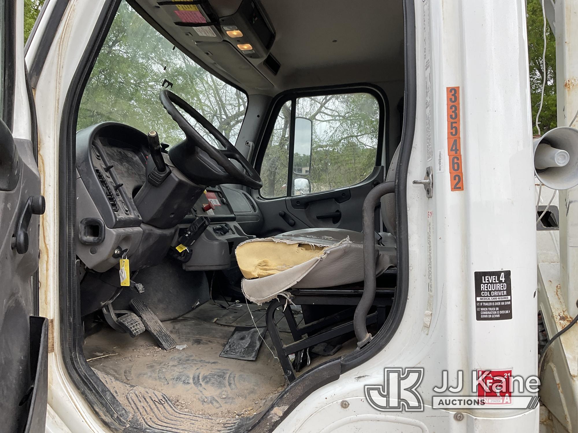 (Cypress, TX) Altec DC47-TR, Digger Derrick rear mounted on 2016 Freightliner M2 106 Utility Truck R