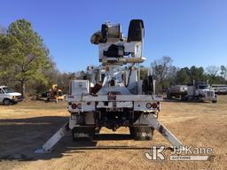 (Byram, MS) Altec DC47-TR, Digger Derrick rear mounted on 2014 Freightliner M2 106 4x4 Utility Truck