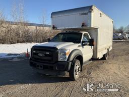 (Des Moines, IA) 2013 Ford F550 4x4 Van Body Truck Runs & Moves