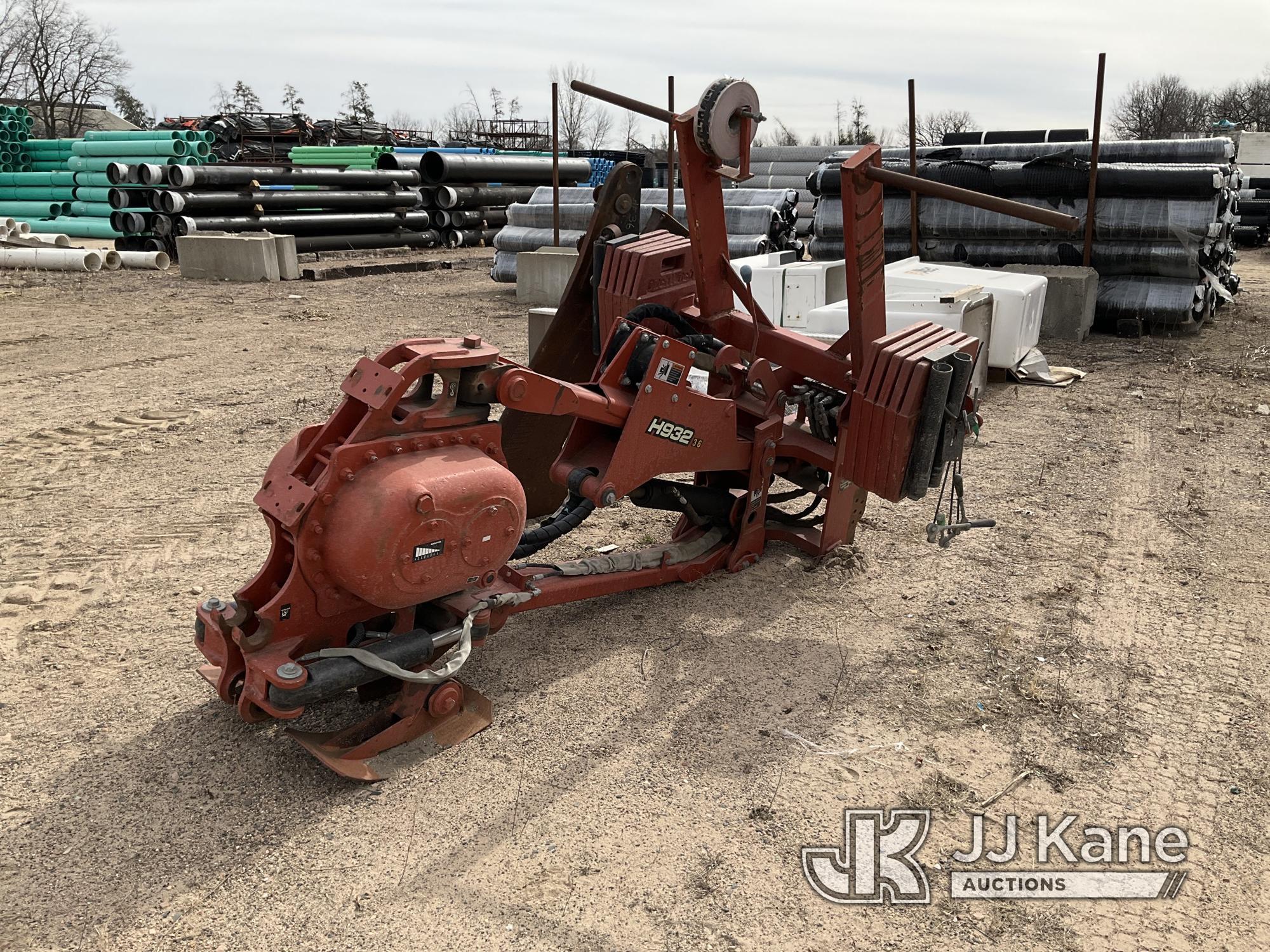 (Shakopee, MN) 2007 Ditch Witch RT95 Rubber Tired Trencher Runs & Operates