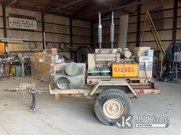 (Saint Libory, IL) Keco Industries Portable Generator Runs,   Operates) (Seller Mentioned The Breake