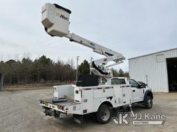 (Conway, AR) Altec AT41M, Articulating & Telescopic Material Handling Bucket Truck mounted behind ca