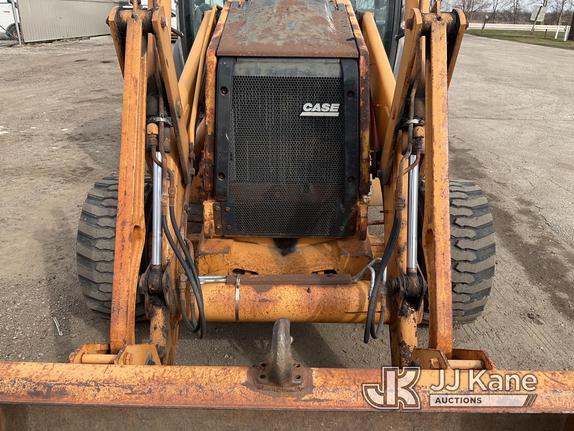 (South Beloit, IL) 2002 Case 580 Super M 4x4 Tractor Loader Backhoe Runs, Moves, & Operates