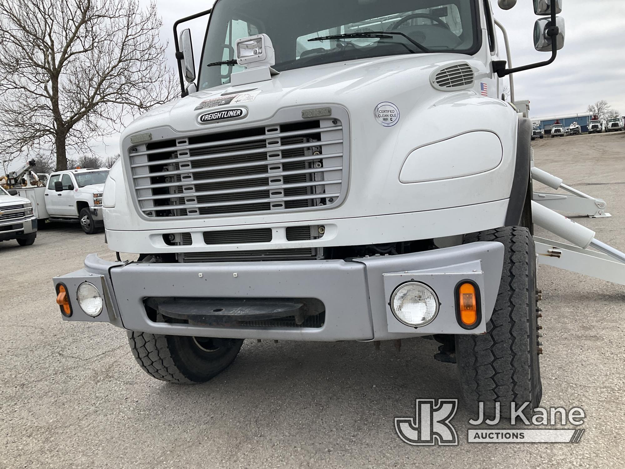 (Kansas City, MO) Altec D4065A-TR, Digger Derrick rear mounted on 2012 Freightliner M2-106 6X6 T/A F