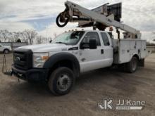 ALTEC AT40G, Articulating & Telescopic Bucket Truck mounted behind cab on 2016 Ford F550 4x4 Extende