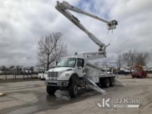 Altec AM900-E100, Double-Elevator Bucket Truck rear mounted on 2014 Freightliner M2-106 6X6 T/A Flat