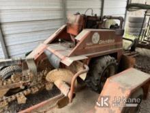 Ditch Witch 1420 Walk-Behind Rubber Tired Trencher, Approximately 30 years old Will Turn Over but Wo