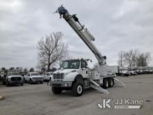 Altec D4065A-TR, Digger Derrick rear mounted on 2012 Freightliner M2-106 T/A Flatbed/Utility Truck R