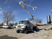 Altec AM900-E100, Double-Elevator Bucket Truck rear mounted on 2014 Freightliner M2-106 6X6 T/A Util