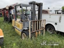 2000 Yale GDP060TGNUAE085 Solid Tired Forklift Runs, Moves & Operates