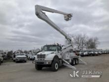 Altec A77-TE93, Material Handling Elevator Bucket Truck rear mounted on 2012 Freightliner M2-106 6X6