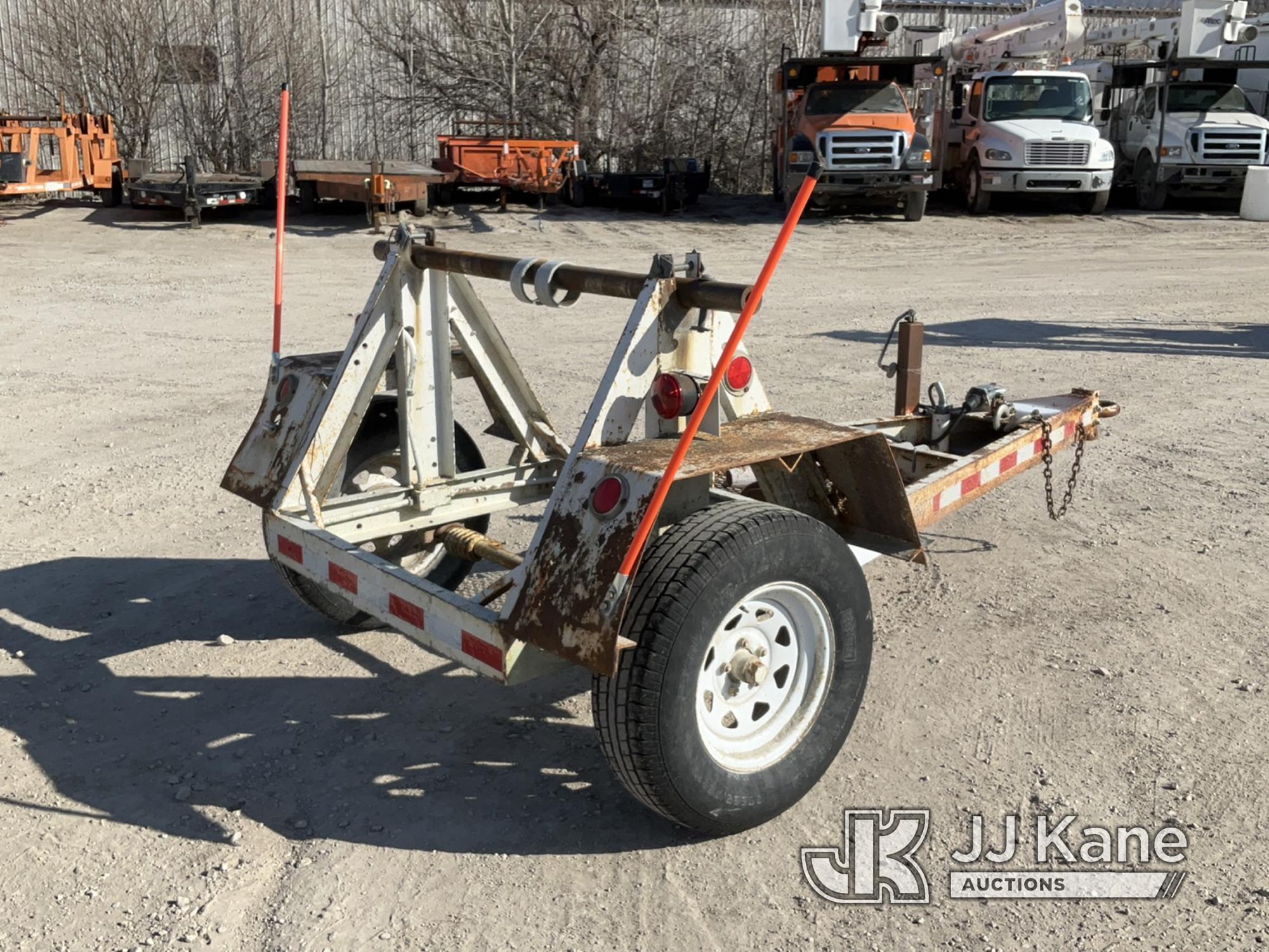 (Des Moines, IA) S/A Reel Trailer No Title, Special Mobile Equipment