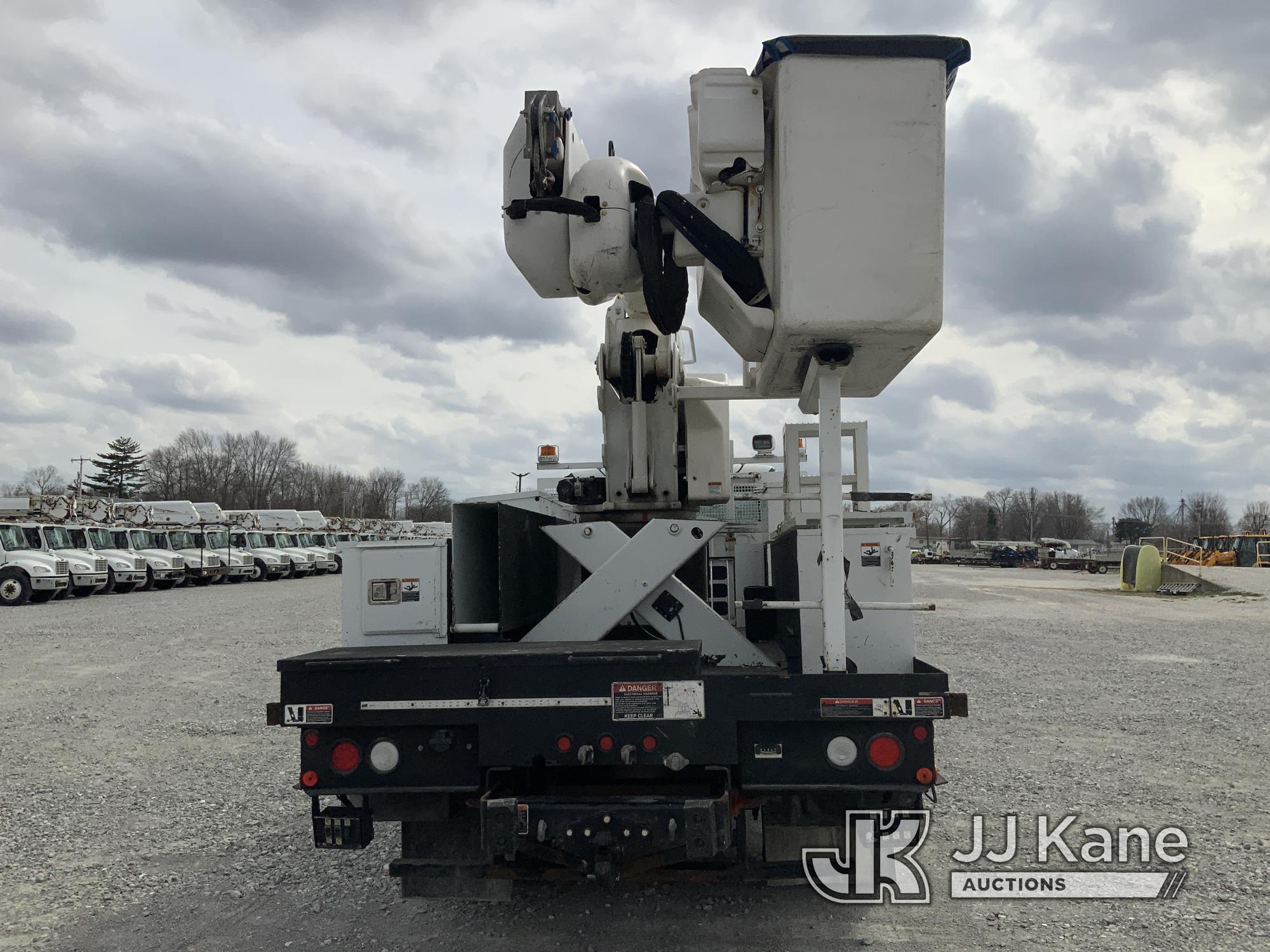 (Hawk Point, MO) Altec AN55E-OC, Material Handling Bucket Truck rear mounted on 2016 Freightliner M2