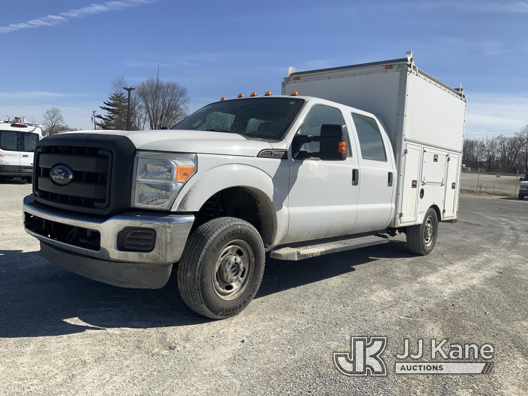 (Hawk Point, MO) 2012 Ford F250 4x4 Enclosed High-Top Service Truck Runs & Moves.