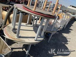 (Jurupa Valley, CA) Tables & Chairs (Used) NOTE: This unit is being sold AS IS/WHERE IS via Timed Au