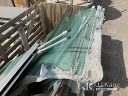(Jurupa Valley, CA) Windshields (Used/Damaged ) NOTE: This unit is being sold AS IS/WHERE IS via Tim