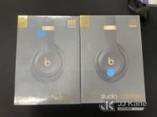 (Jurupa Valley, CA) Two Beats Studio 3 Wireless Headphones (New) NOTE: This unit is being sold AS IS