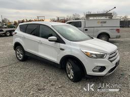(Fort Wayne, IN) 2017 Ford Escape 4x4 4-Door Sport Utility Vehicle Not Running, Condition Unknown