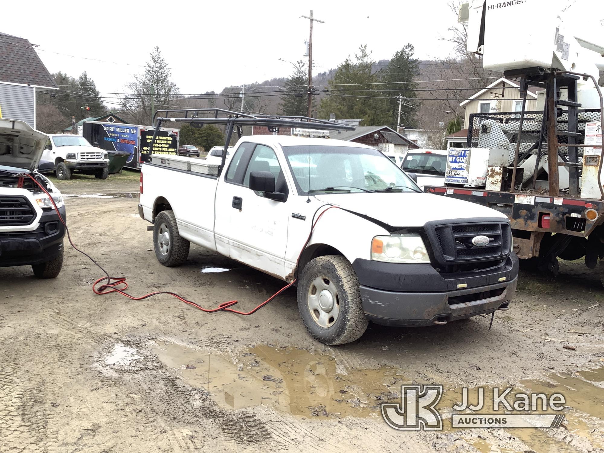 (Deposit, NY) 2008 Ford F150 4x4 Extended-Cab Pickup Truck Runs & Moves) (Jump To Start, Will Not St