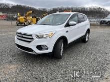 2017 Ford Escape 4x4 4-Door Sport Utility Vehicle Runs & Moves, Rust Damage
