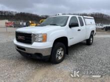 2012 GMC Sierra 2500HD Extended-Cab Pickup Truck Runs & Moves, Traction & ABS Lights On, Rust & Body