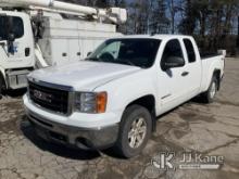 2011 GMC Sierra 1500 4x4 Extended-Cab Pickup Truck Runs, Unclear If It Moves) (Check Engine Light On